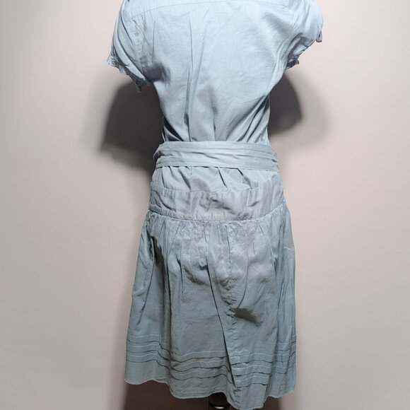 Replay Blue Wrap Dress - Picture 2 of 5